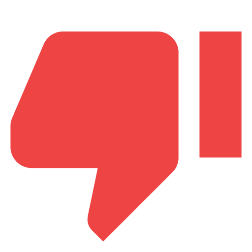 Thumbs down